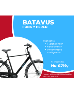 Aanbieding Batavus Fonk 7 heren