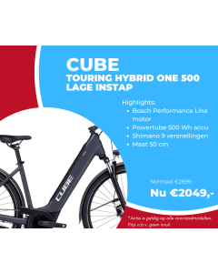 CUBE TOURING HYBRID ONE 500 GREY/WHITE