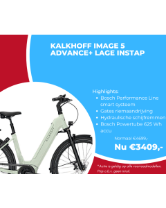 Aanbieding Kalkhoff Image 5 Advance Plus lage instap