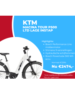 Aanbieding KTM Macina Tour P500