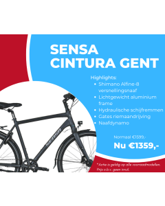 Aanbieding Sensa Cintura Gent belt