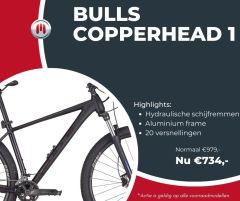 Aanbieding Bulls Copperhead 1 MTB
