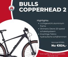 Aanbieding Bulls Copperhead 2 MTB