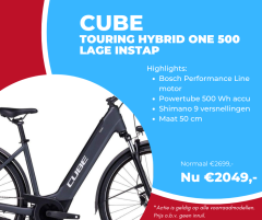 CUBE TOURING HYBRID ONE 500 GREY/WHITE