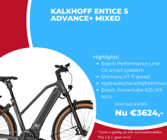 Aanbieding Kalkhoff Entice 5 Advance Plus Mixed