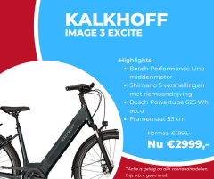 Aanbieding Kalkhoff IMAGE 3 EXCITE